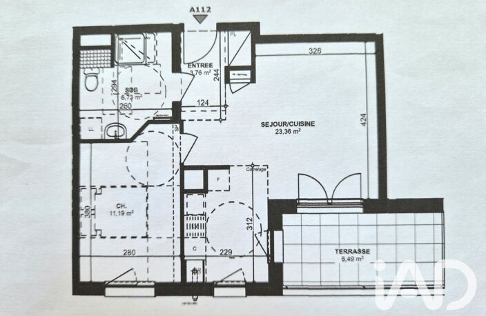 Vente Appartement 2 pièces — photo 2