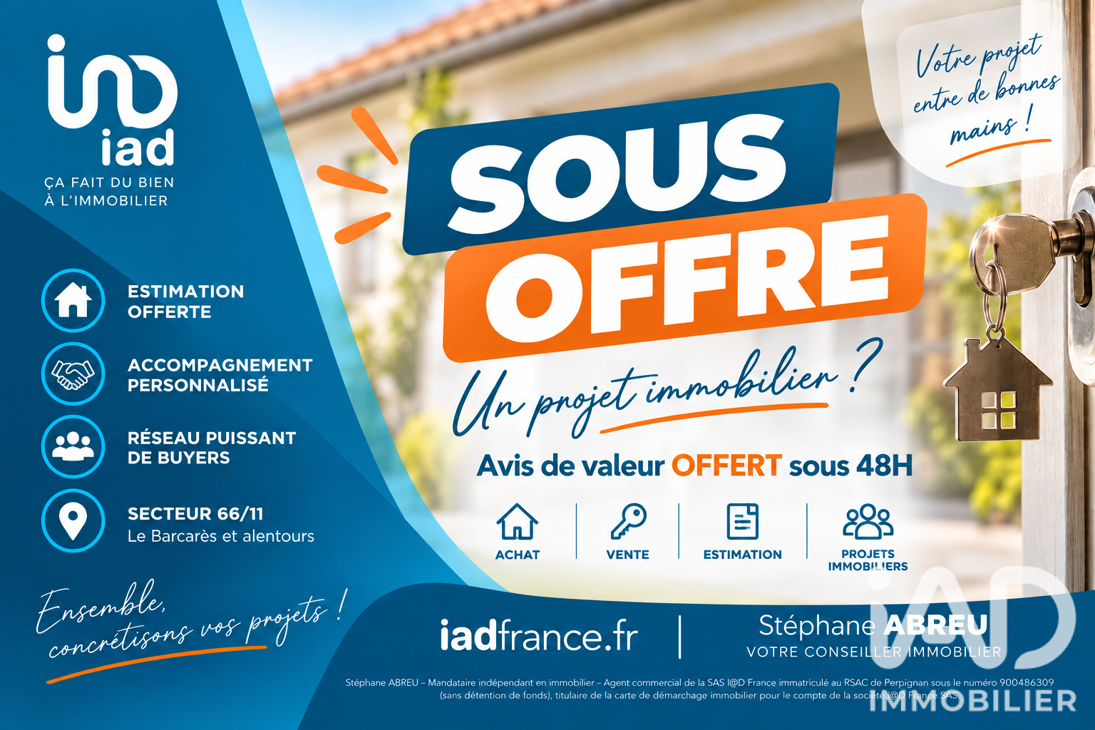 Agence immobilière de I@D FRANCE