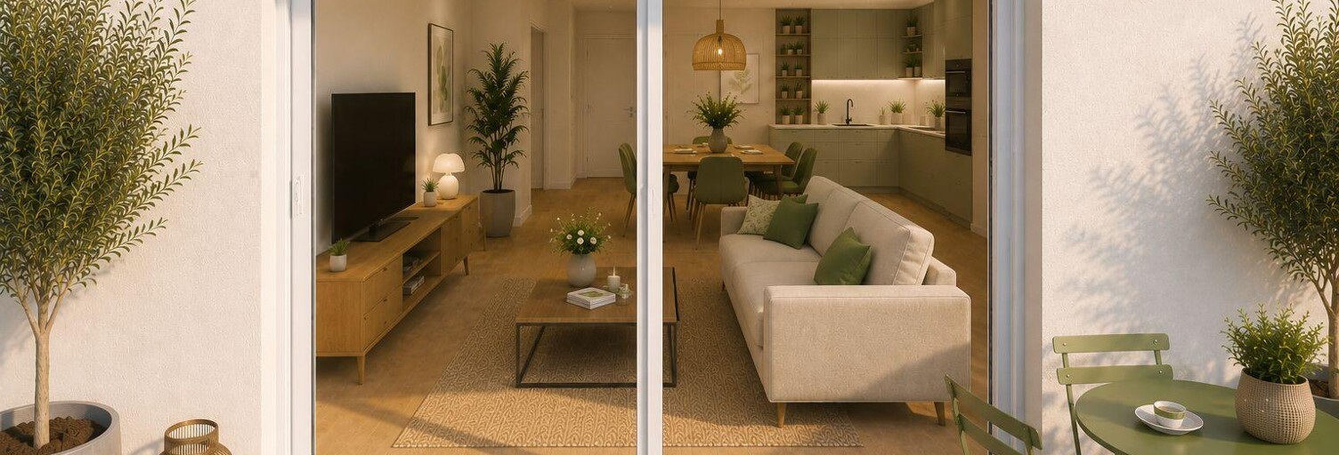 Appartement 3 Pièces 61 m² à vendre à Saint-Priest (69800)