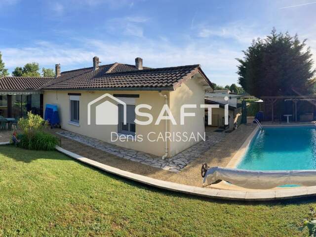 Maison plain-pied 6 pièces + piscine — photo du bien
