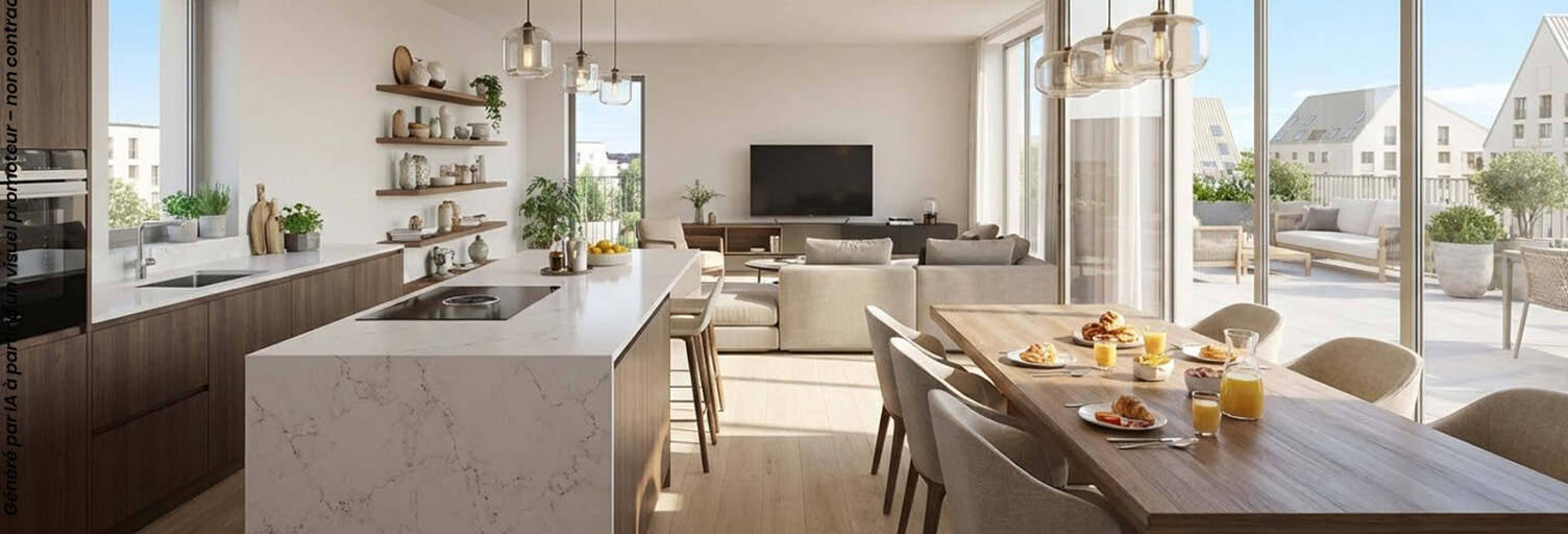 Appartement neuf T4 Pièce 78 à 92 m² à vendre à Dijon (21000)