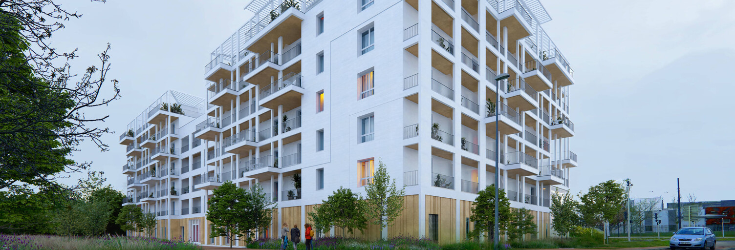 Appartement neuf T1, T2, T3 Pièce 37 à 68 m² à vendre à Dijon (21000)