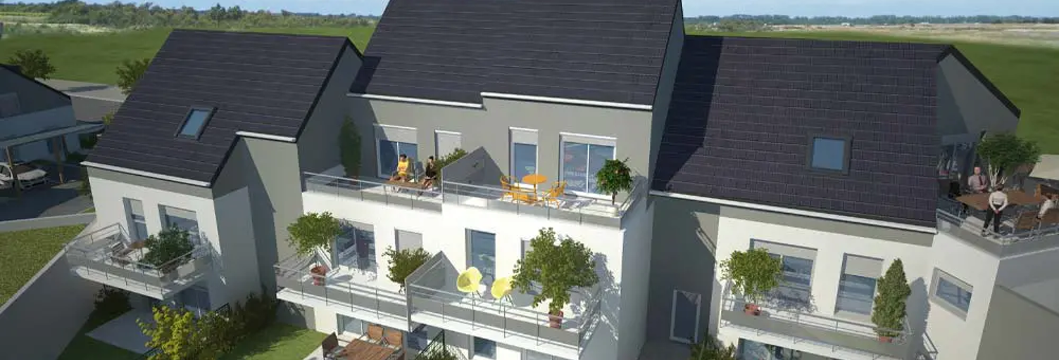 Appartement neuf T1, T2 Pièce 25 à 40 m² à vendre à Perrigny-lès-Dijon (21160)