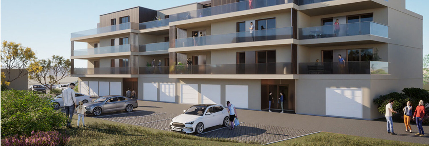 Appartement neuf T2, T3, T4 Pièce 40 à 75 m² à vendre à Is-sur-Tille (21120)