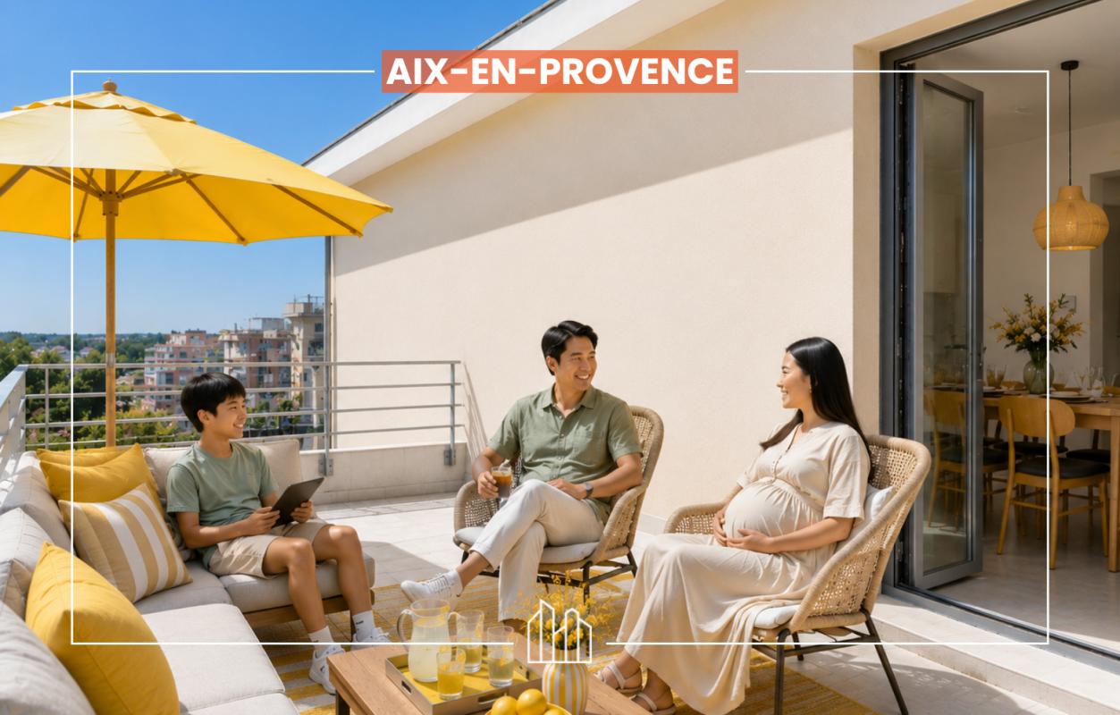 Appartement  T4 à vendre Aix-en-Provence 13090
