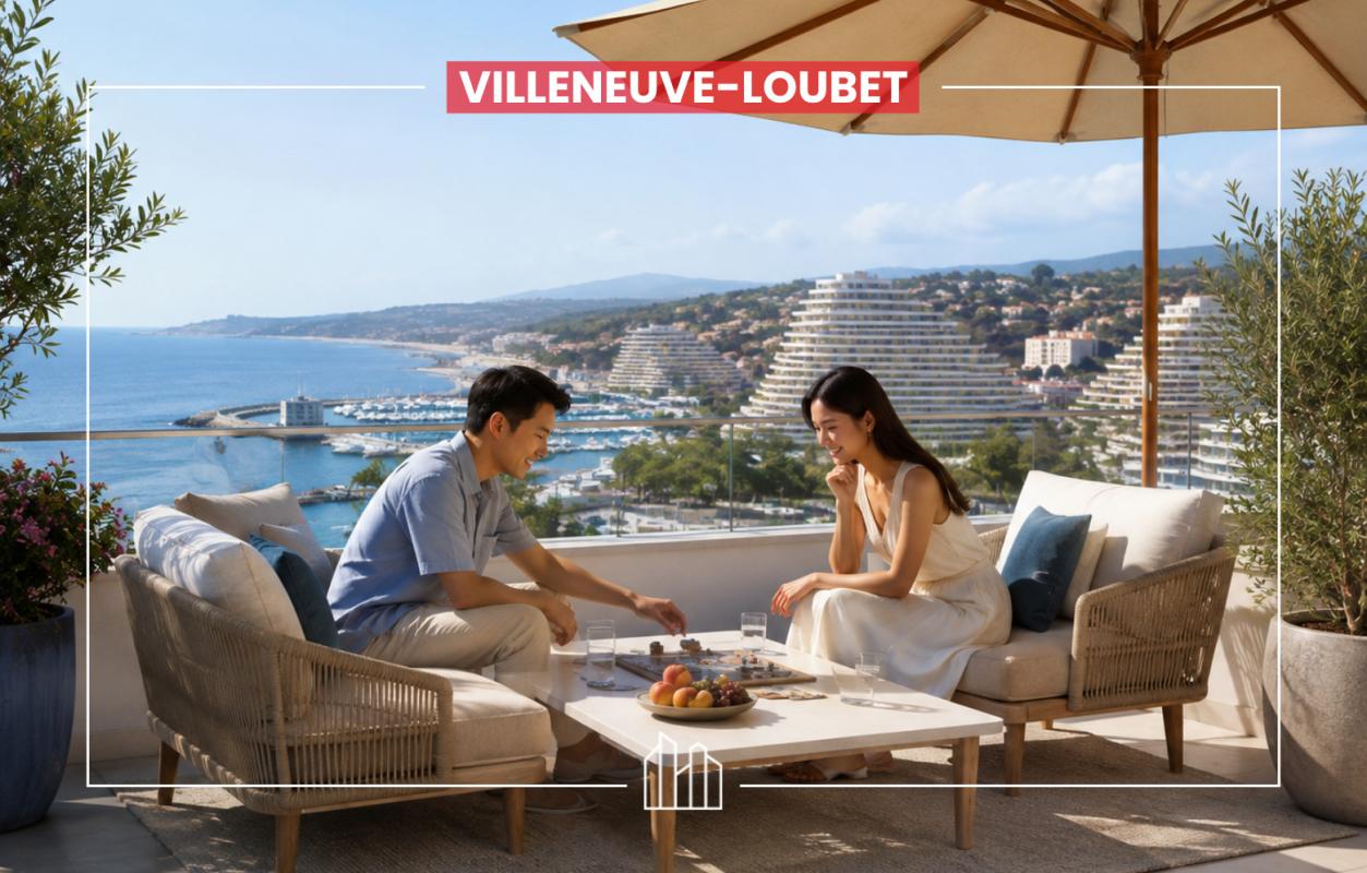 Appartement  T3 à vendre Villeneuve-Loubet 06270