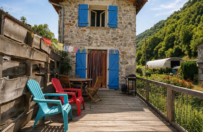   Charmante petite maison avec jardin et garage — photo 2