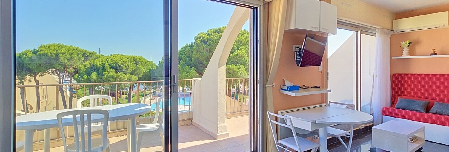 Appartement 1 Pièce 26 m² à vendre à Le Grau-du-Roi (30240)