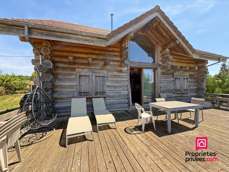 Maison en rondins (Fuste) Proche Précy Sous Thil 3 chambres avec jardin — photo 1