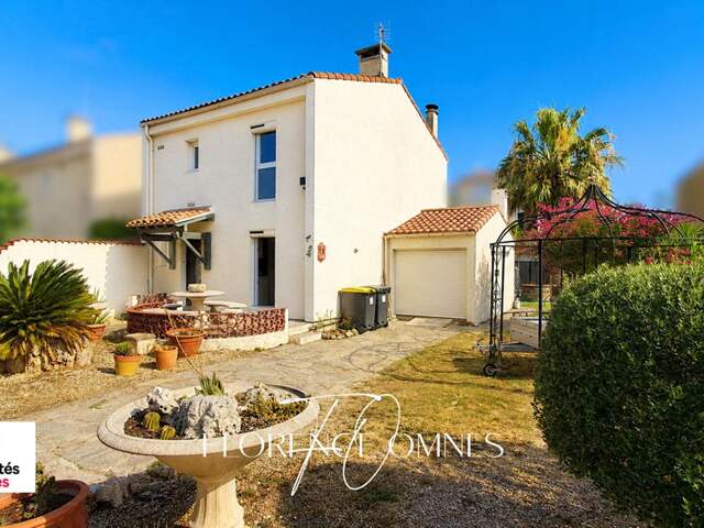 Trèbes - Maison 3 chambres avec  garage, piscine et jardin - 84 m2 — photo du bien