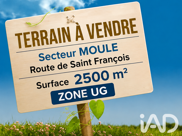 Vente Terrain à bâtir 2 500 m&sup2; — photo 1