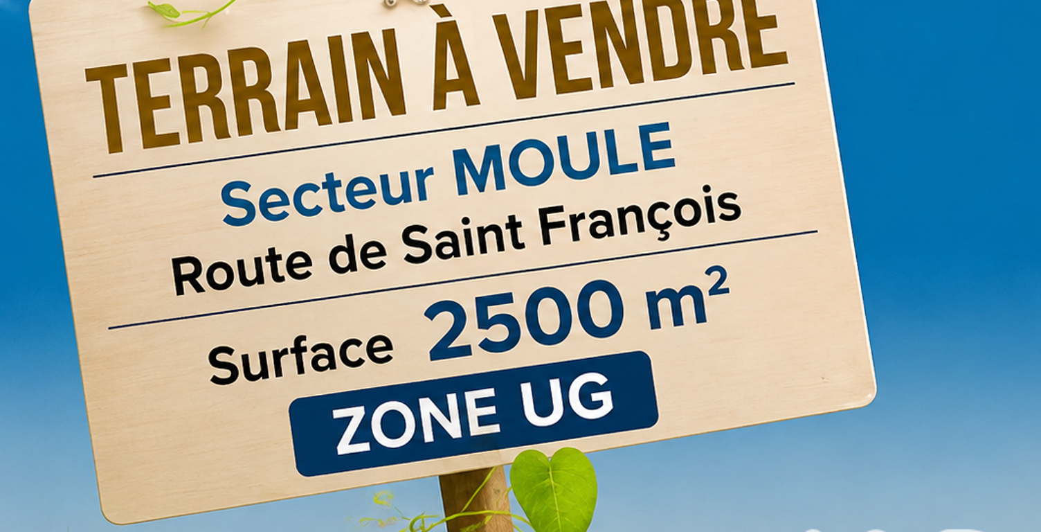 Vente Terrain à bâtir 2 500 m&sup2; — photo 1