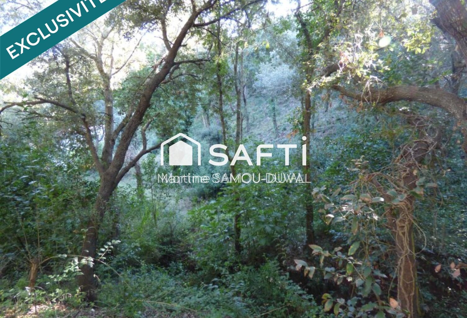Fabrégas, cadre idyllique terrain en zone naturelle non constructible. — photo 1