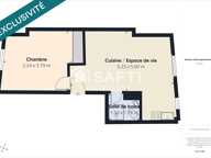 SAINT-CLOUD  Les Côteaux - Appartement 2 pièces 34m2 - Proximité immédiate du T2 - Vendu occupé bail meublé  d'un an en coursun an — photo 2