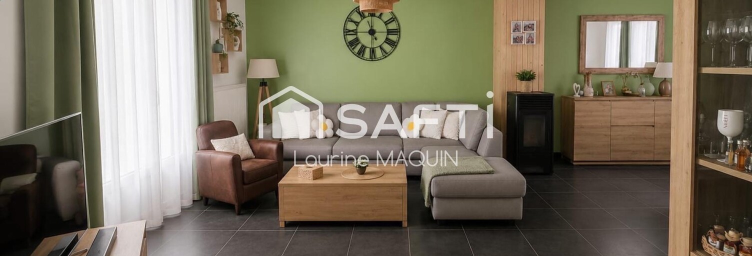 Maison 3 Pièces 95 m² à vendre à Saint-Quentin (02100)