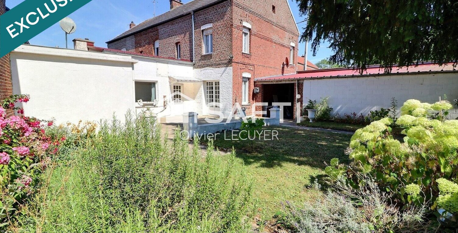 Jolie Propriété à conforter au potentiel d'env. 150 m2, idéalement située proche des commerces, garage, jardin clos et terrasse. — photo 1