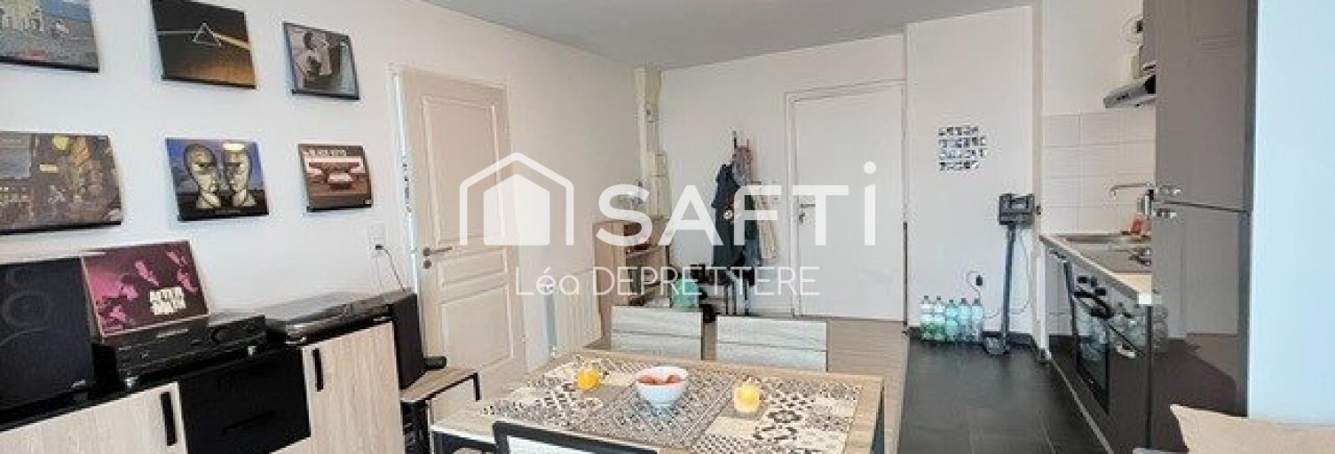 Appartement 2 Pièces 38 m² à vendre à Béthune (62400)