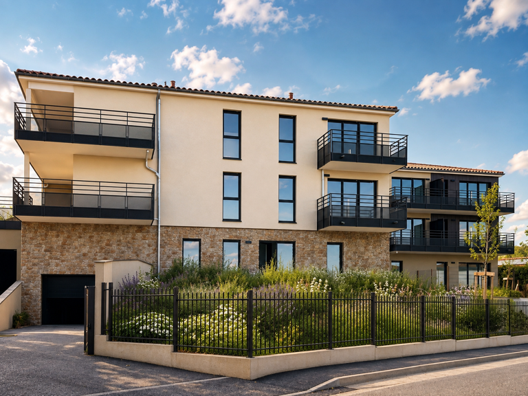 RARE - T4 NEUF EN REZ DE JARDIN AVEC TERRASSE ET GARAGE DOUB — photo 1