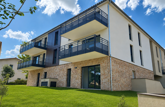 RARE - T4 NEUF EN REZ DE JARDIN AVEC TERRASSE ET GARAGE DOUB — photo 3