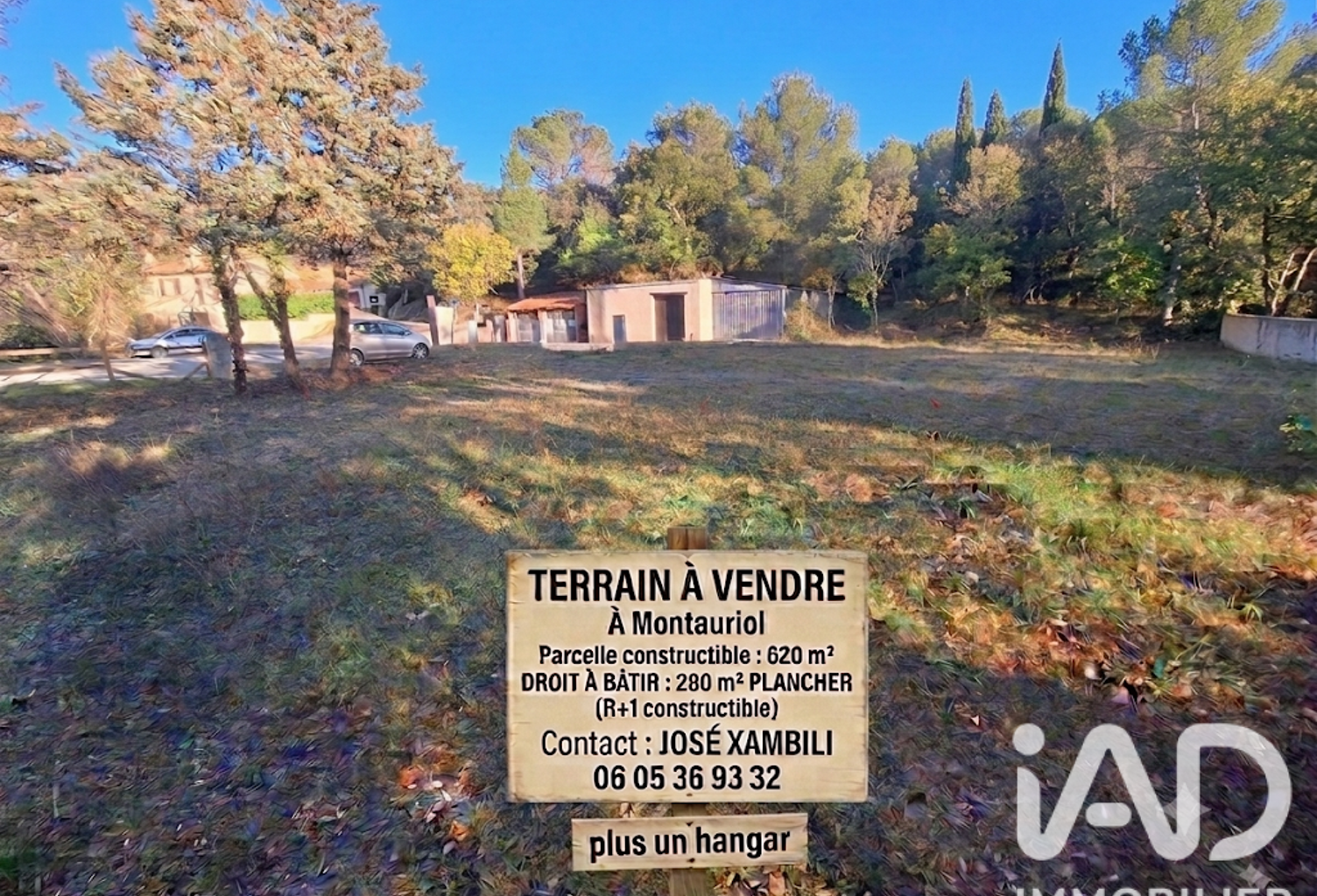 Vente Terrain à bâtir 620 m&sup2; — photo 1