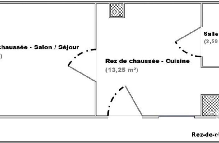 Vente Maison de ville 4 pièces — photo 2