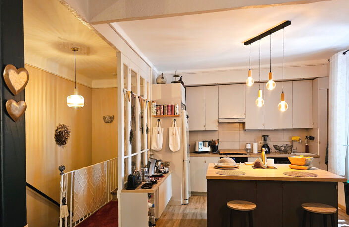 Maison en pierre 150 m2   3 chambres en R+1, garage et  atelier XXL et 400m2 de potager : un bien aux multiple — photo 2