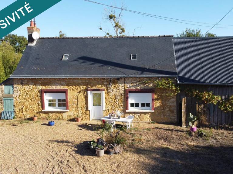 Maison avec grande dépendance en pierres sur 4 hectares - 72430 Chantenay- Villedieu — photo 1