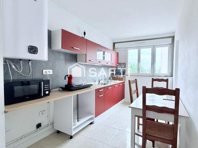 A SOISSONS 02, QUARTIER MAUPAS, APPARTEMENT 4 P. AVEC BALCON, CAVE ET GARAGE. — photo du bien