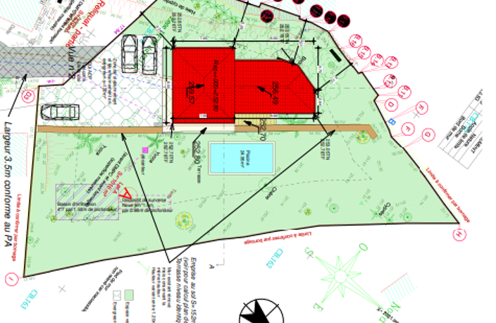 VENCE HYPER-CENTRE   TERRAIN CONSTRUCTIBLE 1034 M2 — photo 4