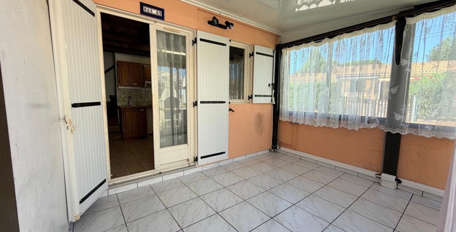 À Vendre - Marseillan plage -Pavillon T2 + Cabine à rénover – À deux pas de la plage ! — photo 1