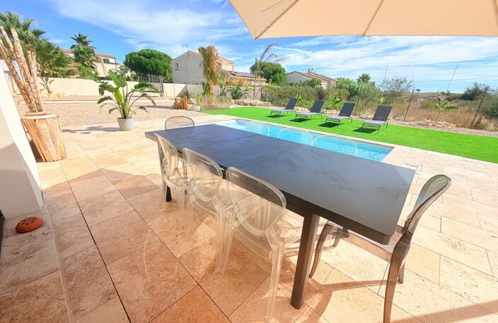  MARSEILLAN – VILLA CONTEMPORAINE NEUVE de 2026 - 4 CHAMBRES, PISCINE & TERRAIN DE PETANQUE - PARCELLE 996 M² — photo 2