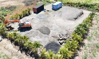 Terrain  620 m² à louer à Saint-Pierre (97410)