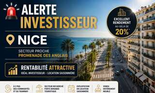 Appartement 2 Pièces 28 m² à vendre à Nice (06200)