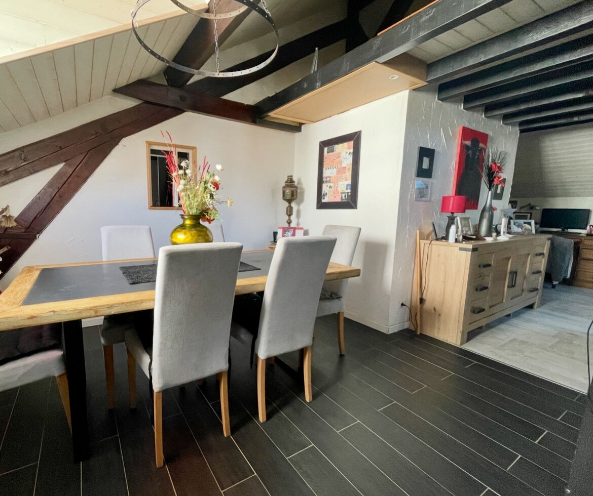 Loft attique, annecy centre 104m² utiles