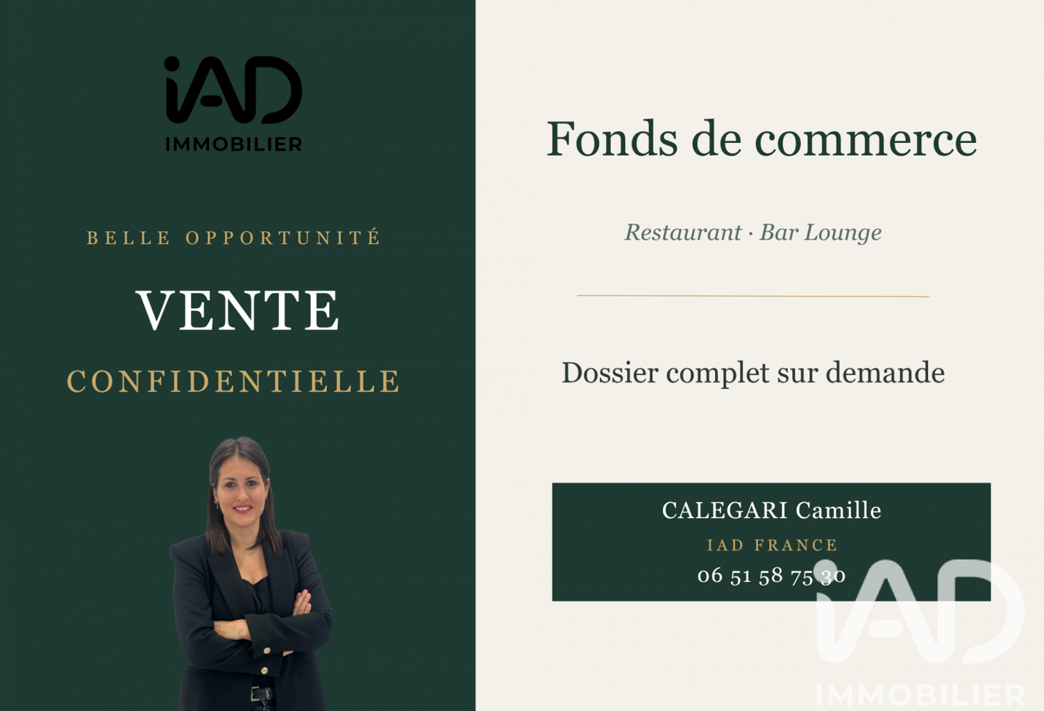 Vente Restaurant 180 m&sup2; — photo 1