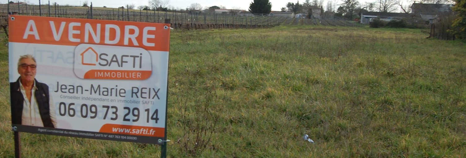 Terrain  766 m² à vendre à Saint-Ciers-sur-Gironde (33820)