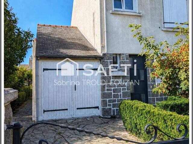 St Brieuc 22000-Maison 3 chambres-Garage-Jardin-VENDUE LOUEE — photo du bien