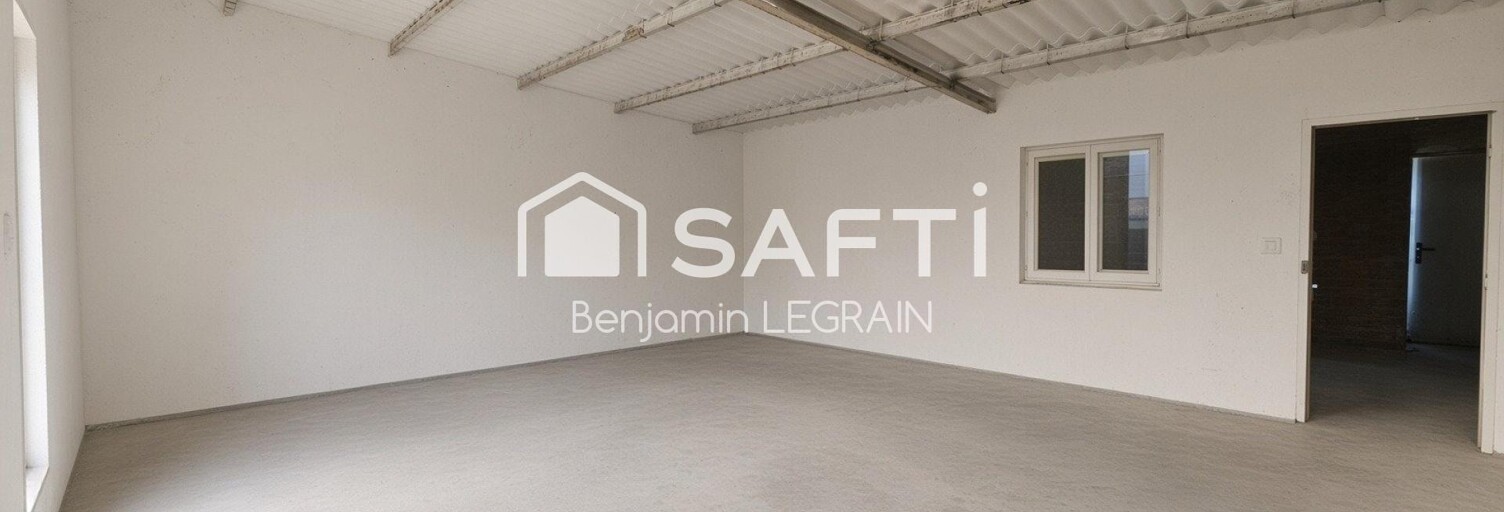 Garage  90 m² à vendre à Aulnoy-lez-Valenciennes (59300)