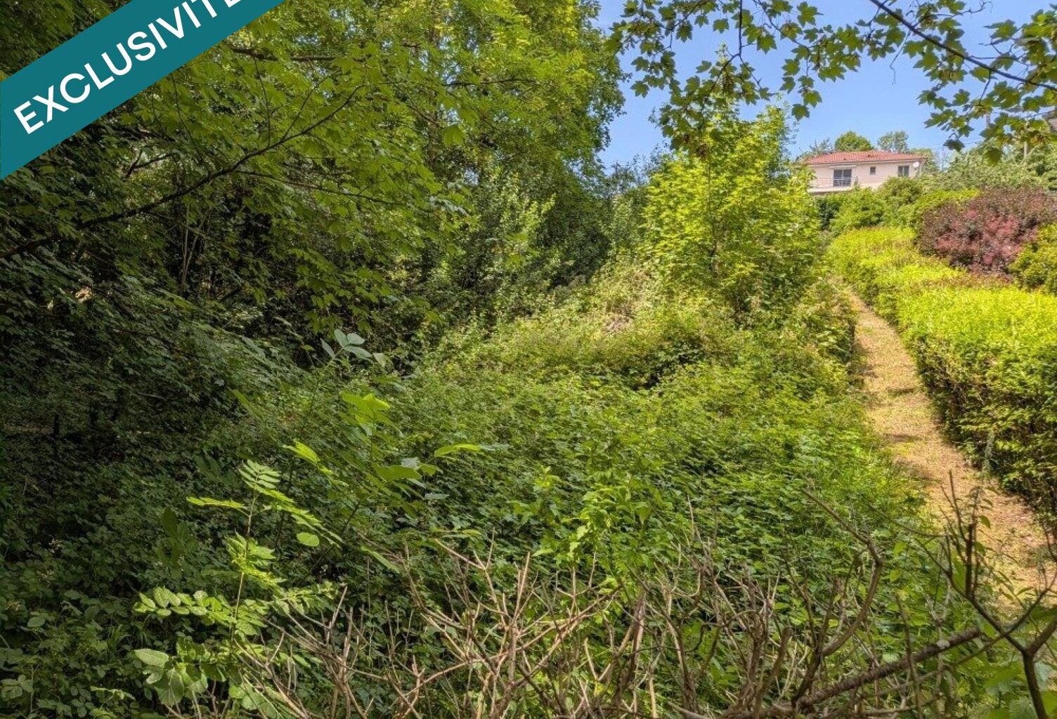 terrain constructible  926 m² sur les hauteurs de SALINS LES BAINS ( JURA) — photo 1