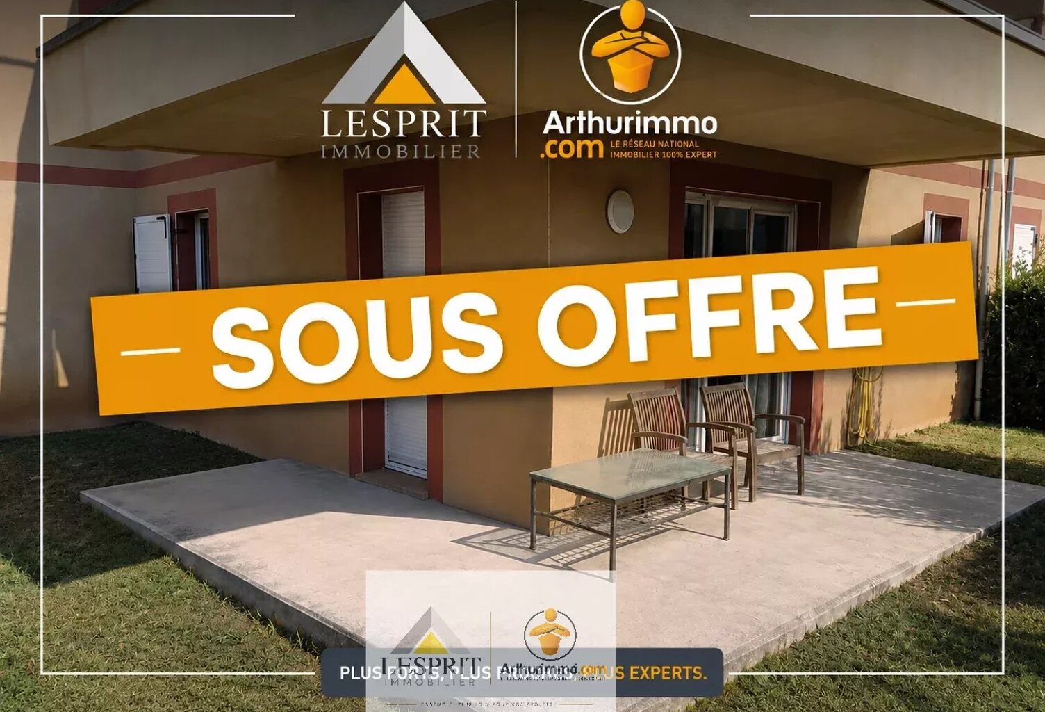 En exclusivité appartement T2 rez-de-jardin à Malemort — photo 1