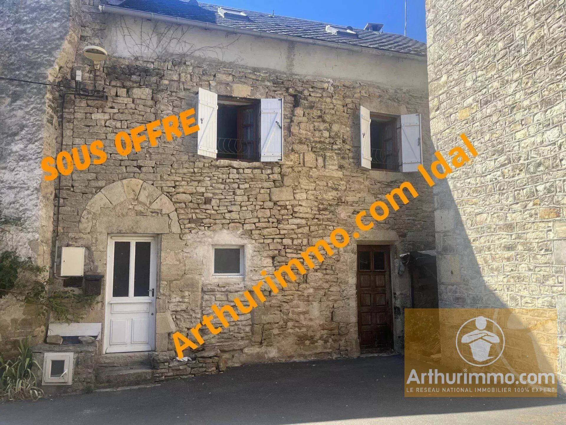Acheter maison de 3 pièces 67 m² 66 500 € à Campagnac (12560) : une annonce Arthurimmo.com — 2