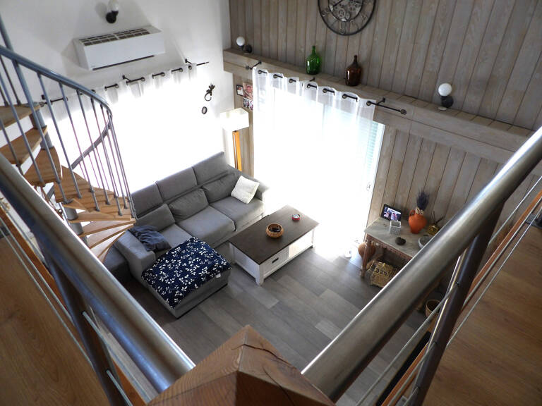Maison de plain-pied lumineuse avec mezzanine et jardin au c — photo 1