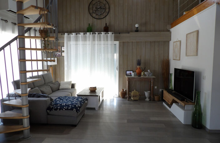 Maison de plain-pied lumineuse avec mezzanine et jardin au c — photo 4