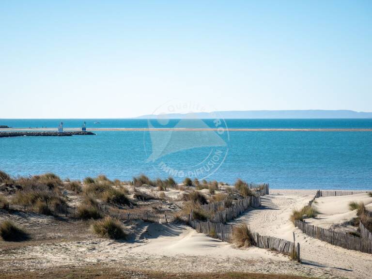 Studio Cabine terrasse vue mer + parking — photo 1