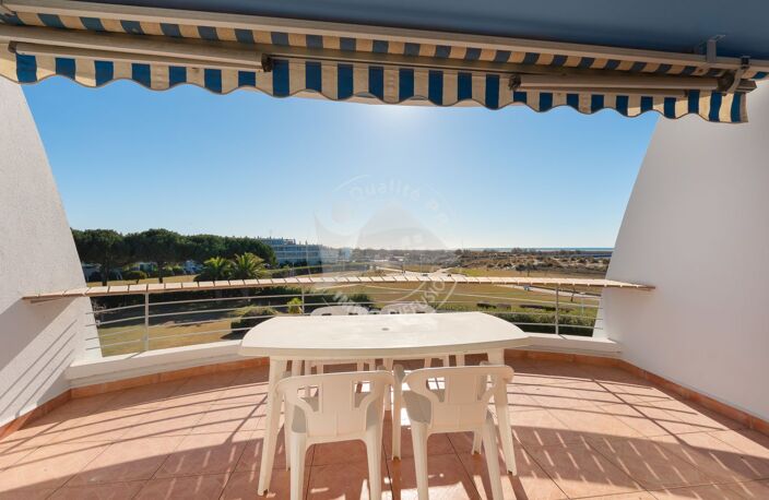 Studio Cabine terrasse vue mer + parking — photo 3