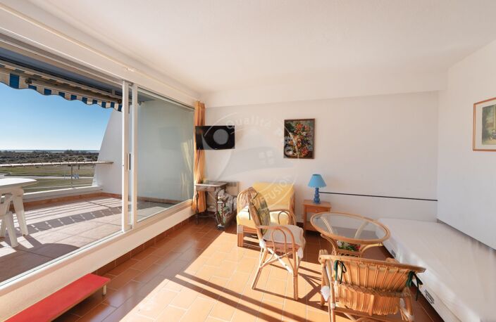 Studio Cabine terrasse vue mer + parking — photo 5