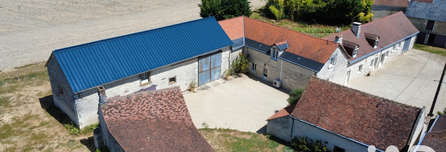Maison 7 Pièces 301 m² à vendre à Sazilly (37220)