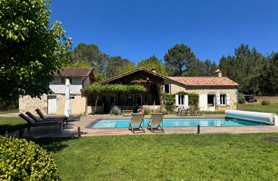 Maison landaise avec piscine — photo du bien