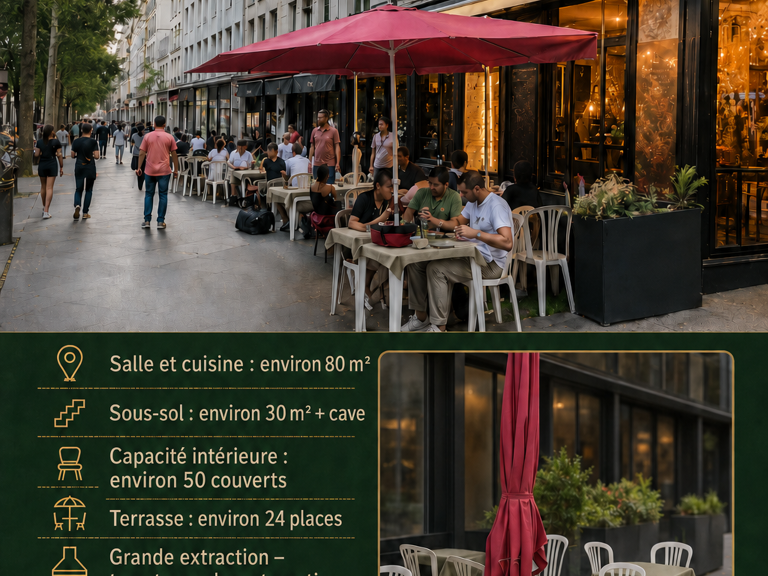 Vente Restaurant 80 m&sup2; — photo 1