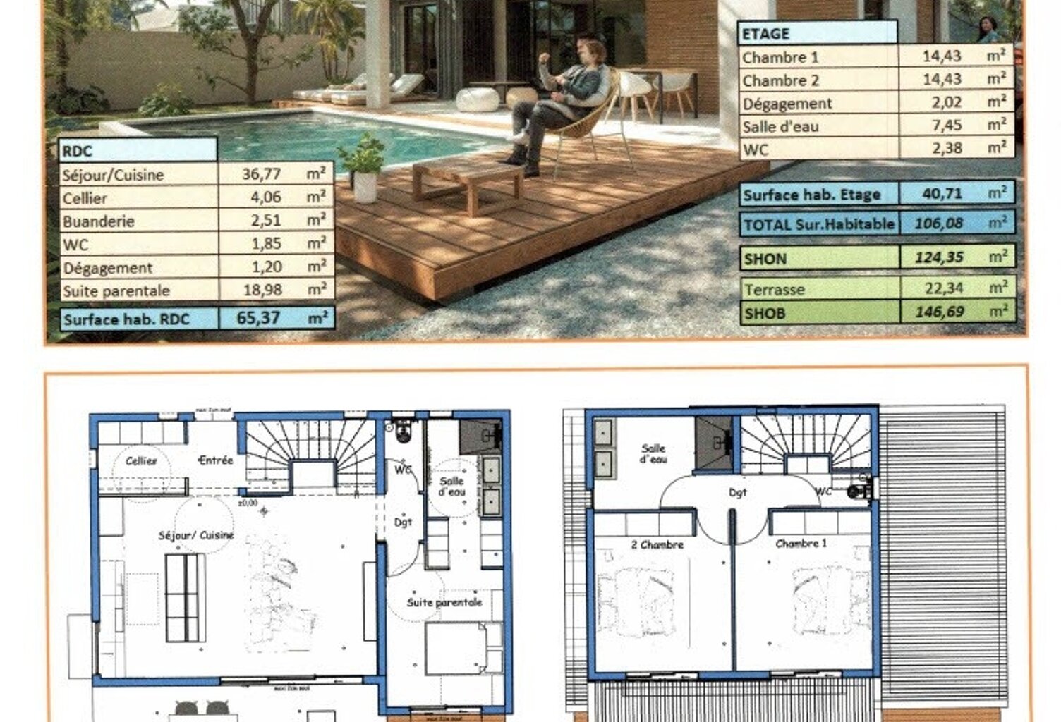 Vente Maison/villa 4 pièces — photo 1